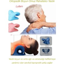 Premini Boyun ve Omuz Rahatlatıcı Ortopedik Yastık, Gevşetici ve Konfor Sağlayıcı