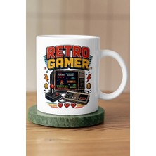 Mithor Shop Retro Gamer Piksel Art Tasarım Kupa