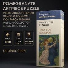 Pomegranate Artpiece Puzzle Pierre-Auguste Renoir Dance At Bougival 1000 Parça Premium Museum Collection Koleksiyon Puzzle