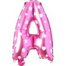 Ett A- Harf 16 Inc Pembe Renk Balon 36 cm