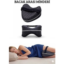 Premini Ergonomik Visco Bacak Arası Diz Yastığı, Yan Yatanlar Için Uygun