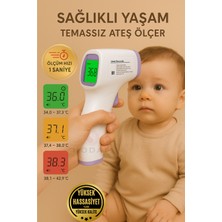 Premini Dijital Temassız Ateş Ölçer Alından ve Vücut Termometresi