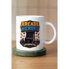 Mithor Shop Arcade Heroes Play To Win Piksel Art Tasarım Kupa