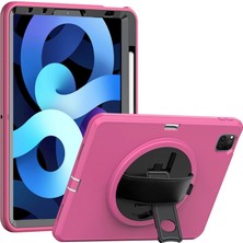 Morado Se siente Perfecto Apple Ipad Pro 11 (2018) Kılıf Hand Strap Tablet Kılıfı - Pembe