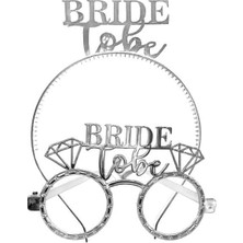 Ett Mika Taç Gözlük Bride To Be Gümüş