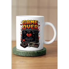 Mithor Shop Game Over You Lose Piksel Art Tasarım Kupa