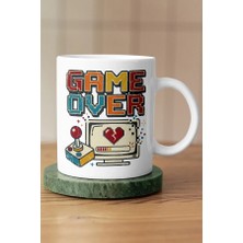 Mithor Shop Game Over Piksel Art Tasarım Kupa