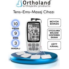 Premini Iki Kanallı Portatif Elektronik Masaj ve Fizik Tedavi Cihazı