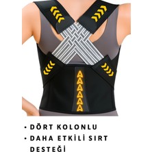 Premini Dik Duruş Korse, Omuz, Sırt, Bel Destekli Sporcu ve Günlük Kullanım
