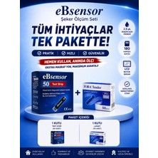 Premini Şeker Ölçüm Test Çubuğu 50 Adet, Hassas ve Güvenilir Ölçüm Seti