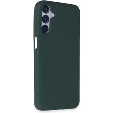 Motto Ticaret Mey Ithalat®  Samsung Galaxy M15 Kılıf First Silikon - Koyu Yeşil