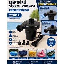 UltraMint Elektrikli 220V Şişirme ve Vakum Pompası, Çok Amaçlı Hava Şişirici