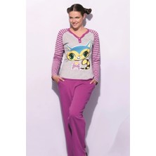 Melonika Berrak Bayan Pijama Takımı 5156