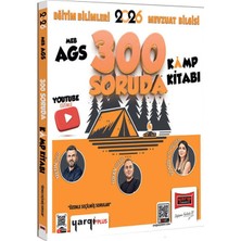 Yargı Yayınevi 2026 Meb-Ags Eğitim Bilimleri ve Mevzuat Bilgisi 300 Soruda Youtube Çözümlü Kamp Kitabı
