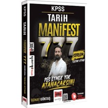 Yargı Yayınevi Kpss Tarih Manifest Serisi 777 Soruda Tamamı Video Çözümlü Tekrar Kitabı