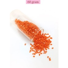 Hace Bazaar Kesme Cam Boncuk 2mm - 60 Gram - Turuncu - BNC353
