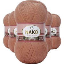 Hace Bazaar 5 Adet Angora Lüks El Örgü Ipi  12895