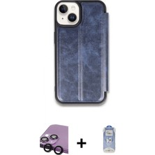 Pileli Store Pilelistore™ iPhone 14 Kılıf Zirve Yansıma Serisi - Siyah Joko Magic 5d Cam + Raze Metal Kamera Lens - Sh