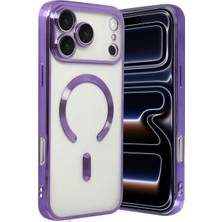 DS LLC Apple Iphone 17 Pro Max Kross Magneticsafe Kapak - Mor