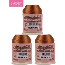 Hace Bazaar 3 Adet Altınbaşak Oya ve Dantel Ipi 20 gr -  - No: 410