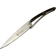 İlk El Grup Ext 2990C Deejo Koyu Kahve Kamp Çakı 22,5cm- Manuel, Kemerlikli, Ultra Hafif