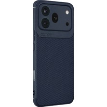 DS LLC Huawei Honor 600 Pro Auto Focus Karbon Kapak - Lacivert