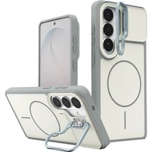 DS LLC Joko Samsung Galaxy S26 Pale Magsafe Standlı Kapak - Beyaz