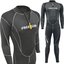 UltraMint 3mm Yüzme, Sörf ve Dalış Wetsuit, Esnek ve Rahat Tasarım