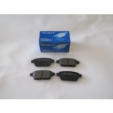 Bzt Mazda 6- Sd- 03/06; Arka Fren Balatası 2,0/2,3 (DISK)(110,8X42X14)(BRAMAX) GPYB2648Z