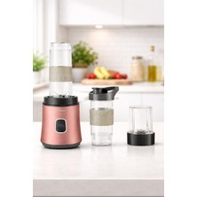 Arzum Taşınabilir 600W Kişisel Blender ve Kahve Öğütücü, Spor Şişe ile Gün Batımı Tasarımı