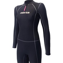 UltraMint 3mm Kadın Yüzme ve Sörf Wetsuit, Esnek ve Konforlu Dalış Elbisesi