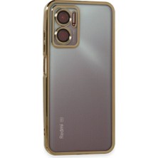 Mudanis Xiaomi Redmi 10 5g Kılıf Razer Lensli Silikon - Gold