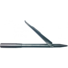 UltraMint Krom Tek Kanatlı Uç 10 Cm, Dayanıklı ve Şık Tasarım