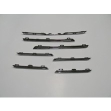 Bzt Renault Megane- 4- Sd/hb- 16/20; Ön Panjur Üst Çıtası Nikelajı Set (7 Parça) 960103748R