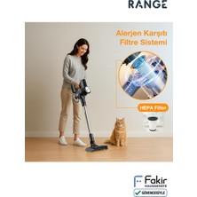 Premini Kolay Kullanımlı Kablosuz Dikey Süpürge, Güçlü Temizlik Performansı