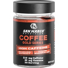 San Marco Sanmarco Nutrition Gold Series Yumuşak Lezzetli Kahve 90 gr Guarana Ekstresi ile Zenginleştirilmiş