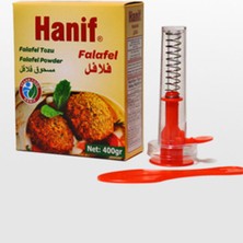 Hanif Falafel Tozu 400 gr + Falafel Kalıbı Doğal ve Katkısız Ortadoğu Lezzeti
