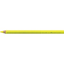 Faber-Castell Jumbo Fosforlu Kalem 1 Adet Sarı Renkli Ahşap Gövde ile Kurşun Kalem