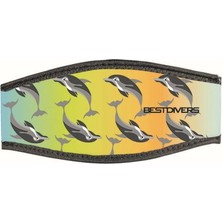 UltraMint Neopren Maske Arkalığı 6 Dolphın, Velkrolu, Su Sporları Ekipmanı