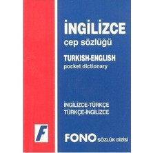 Fono Yayınları İngilizce - Türkçe Cep Sözlüğü 475 Sayfa Ciltsiz Eğitim Kitabı