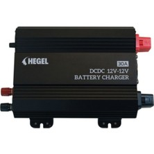 Hegel Obus Karavan Akü Şarj Cihazı 30 A 12v Dc-dc ( 4 Farklı Şarj Modlu)