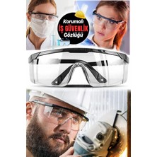 UltraMint Laboratuvar ve Endüstri Güvenlik Koruması, Sıçrama ve Toza Karşı Premium Kalite
