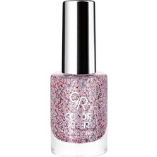 Golden Rose Color Expert Glitter No: 608 10.2 ml Geniş Fırçalı Oje Yüksek Kapatıcılık ve Parlaklık
