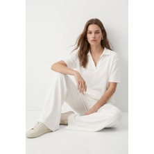 Rays Ekru Polo Yaka Pantolon Takım 8440A