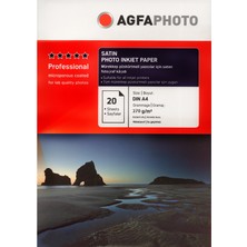 AgfaPhoto Fotoğraf Kağıdı 270Gr 20'lik A4 Inkjet Kağıt Mat