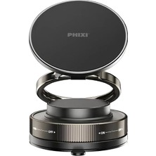 Phixi Phıxı Force MG20 Manyetik Araç Telefon Tutucu – Vakumlu Güçlü Araç Standı
