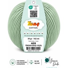 Tunç Cotton Amigurumi Punch Çanta ve Örgü Ipi 50 gr 162 Metre %55 Pamuk %45 Akrilik