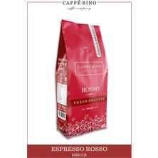 Caffe Rino Espresso Rosso 1000GR Çekirdek Kahve Caffe Rıno