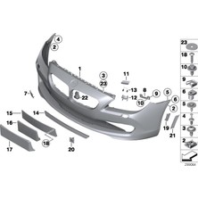 Orjinal Ön Tampon F06GC/F12/F13 51117282898