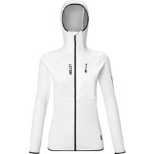 Millet T Icon Grıd Kapşonlu Polar Ceket Kadın MIV10774 N8014
